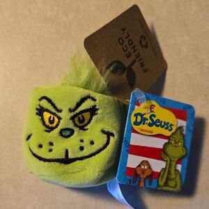 Dr. Seuss Mini Grinch Mallow Plushy - Vibrant Green